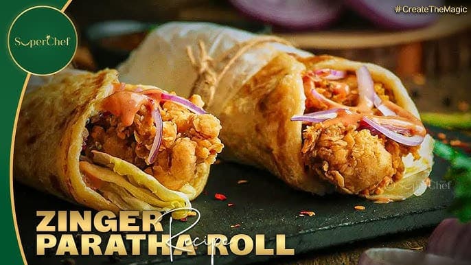 Zinger Paratha Roll