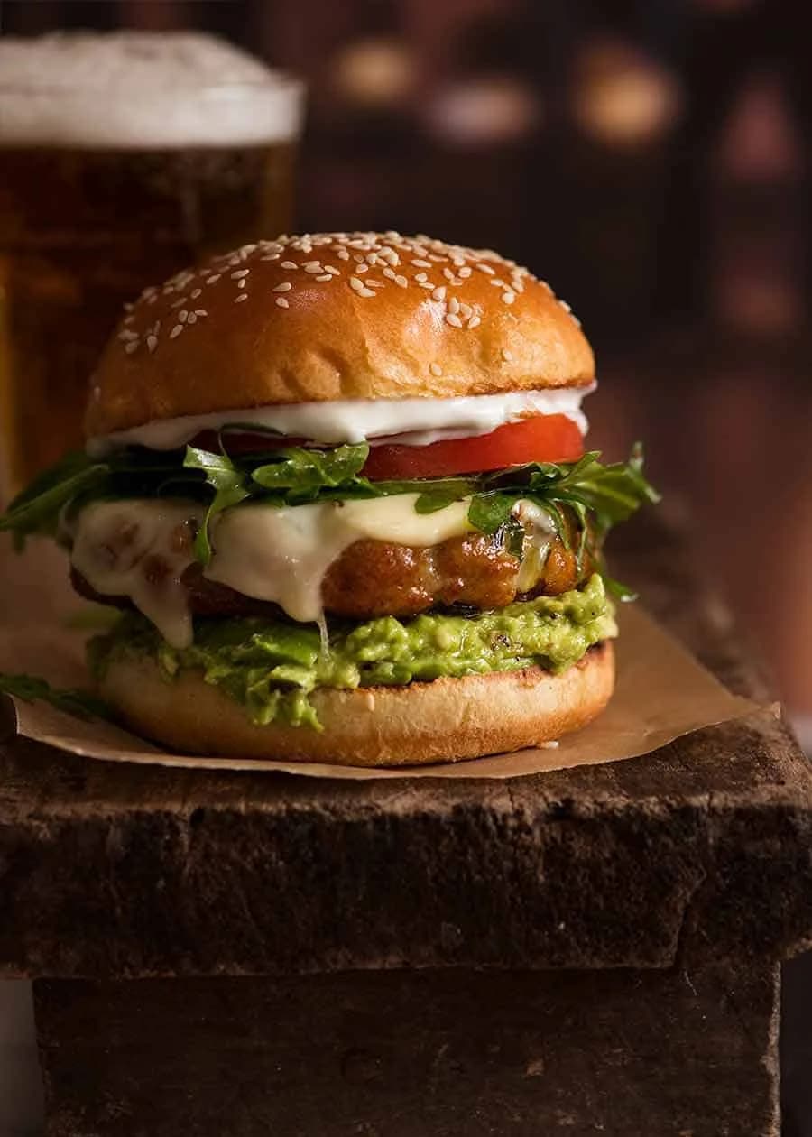 Chicken Patty Burger