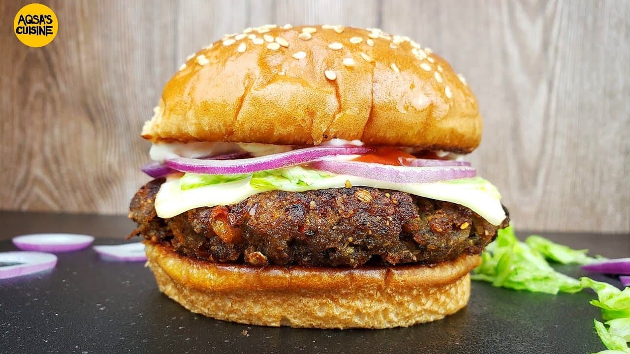 Chapli Kabab Burger